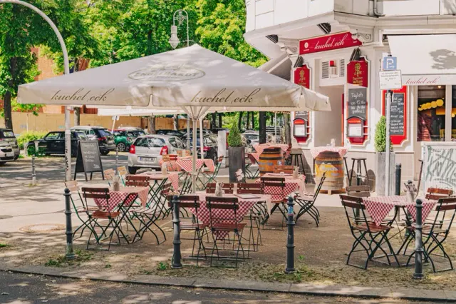 BookNoFees: Εστιατόριο – Kuchel Eck – Berlin – Γωνία της κουζίνας, φωτογραφία 2