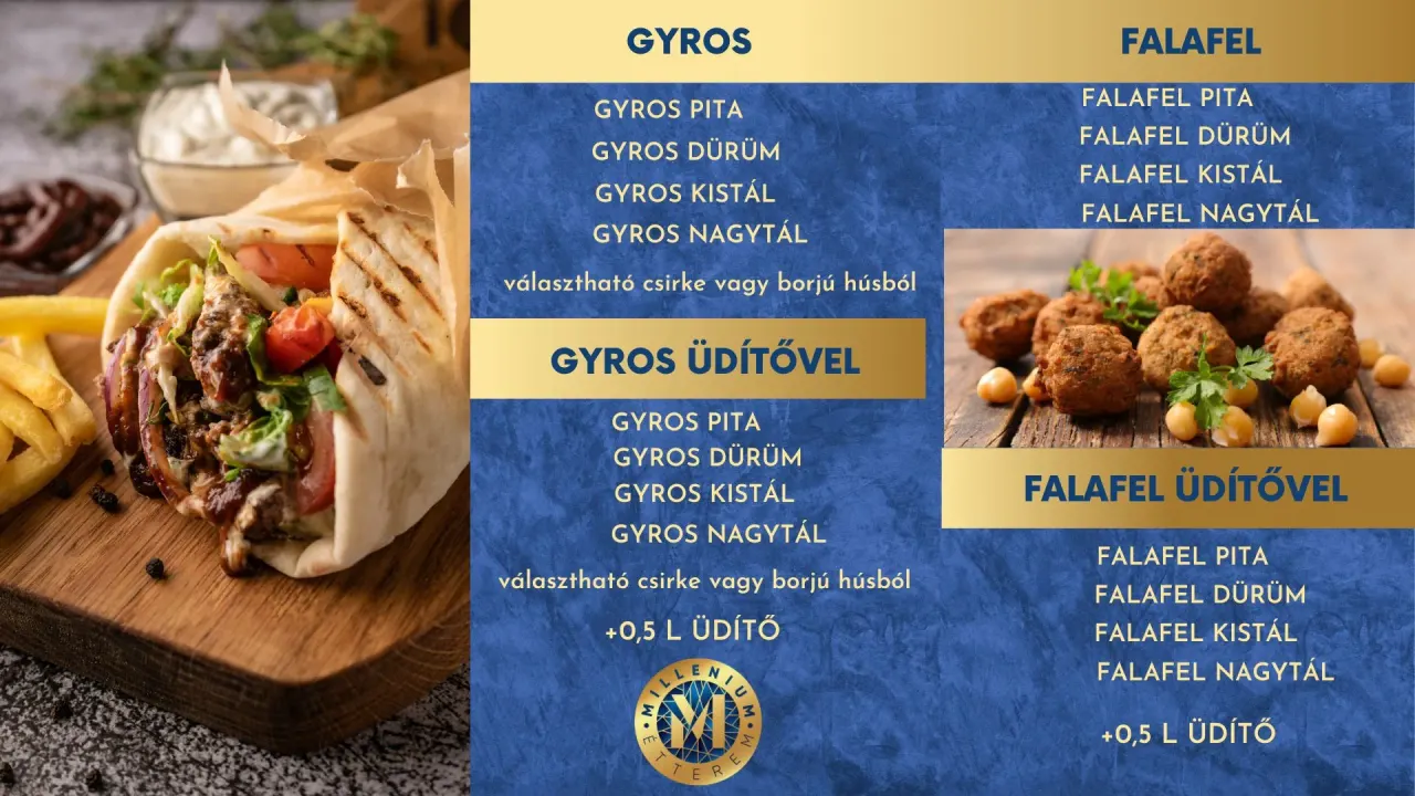 BookNoFees: Εστιατόριο – Millenium étterem – Budapest – Εστιατόριο Millenium, φωτογραφία 1