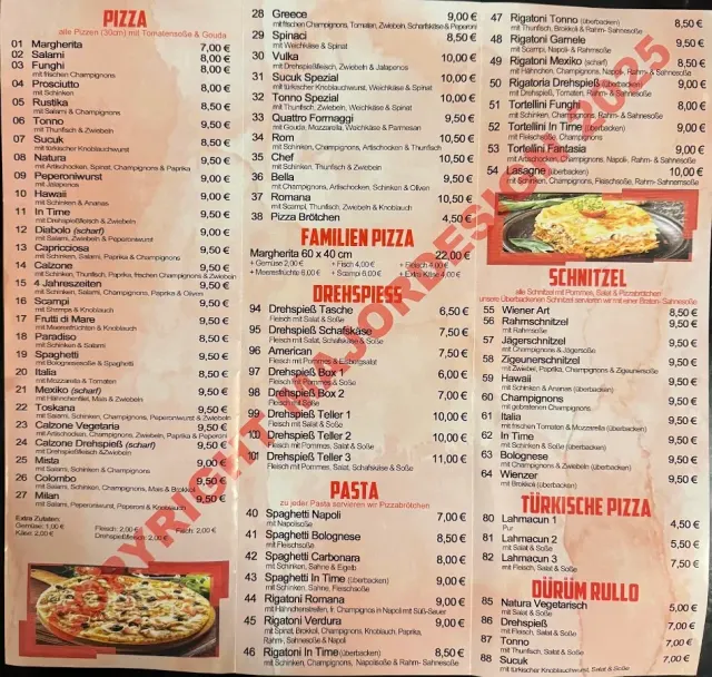 BookNoFees: Εστιατόριο – In-Time Pizza-Döner – Hilchenbach – In-Time Πίτσα-Ντόνερ, φωτογραφία 2