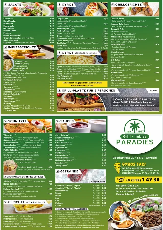 BookNoFees: Εστιατόριο – Imbiss-Paradies – Werdohl – Ο παράδεισος των σνακ, φωτογραφία 2
