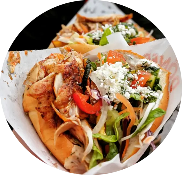 BookNoFees: Σνακ μπαρ – Meneer Kebab – Amsterdam – Ο κύριος Κεμπάπ, φωτογραφία 2