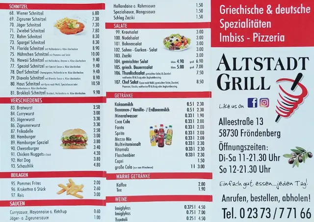 BookNoFees: Εστιατόριο – Altstadtgrill – Fröndenberg – Altstadtgrill, φωτογραφία 2