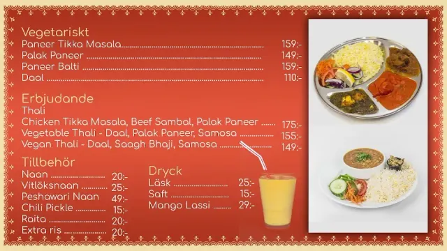 BookNoFees: Εστιατόριο – Bengal Diner – Stockholm – Bengal Diner, φωτογραφία 2