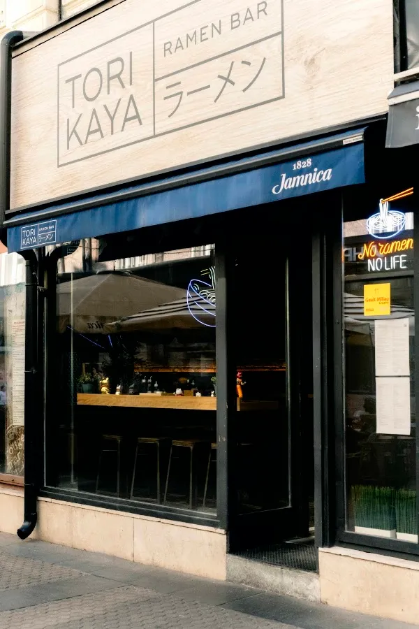 BookNoFees: Εστιατόριο – Torikaya ramen – Zagreb – Ράμεν με κολοκύθα, φωτογραφία 1