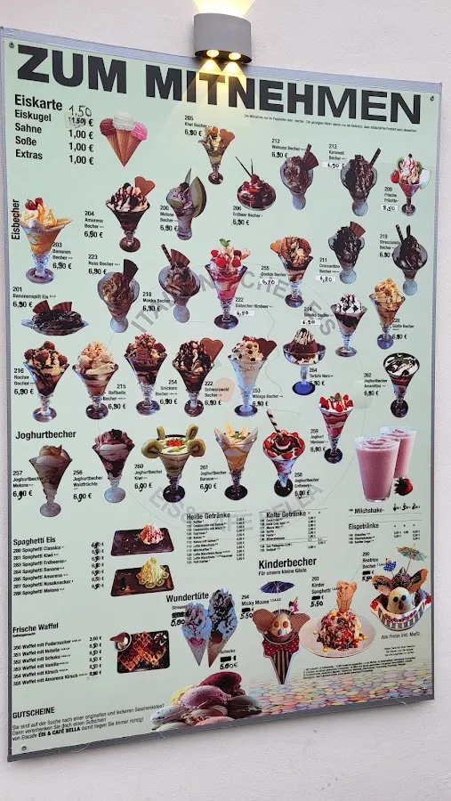 BookNoFees: Εστιατόριο – Eis & Cafe Bella – Rüthen – Eis & Cafe Bella, φωτογραφία 2