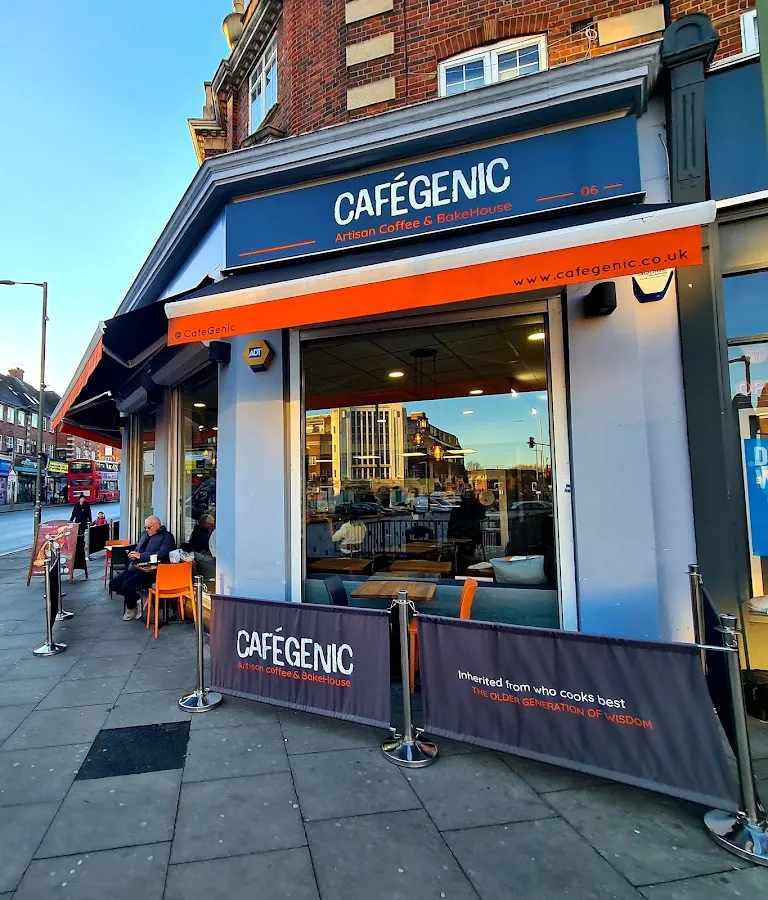 BookNoFees: Καφετέρια – CaféGenic – London – CaféGenic, φωτογραφία 1